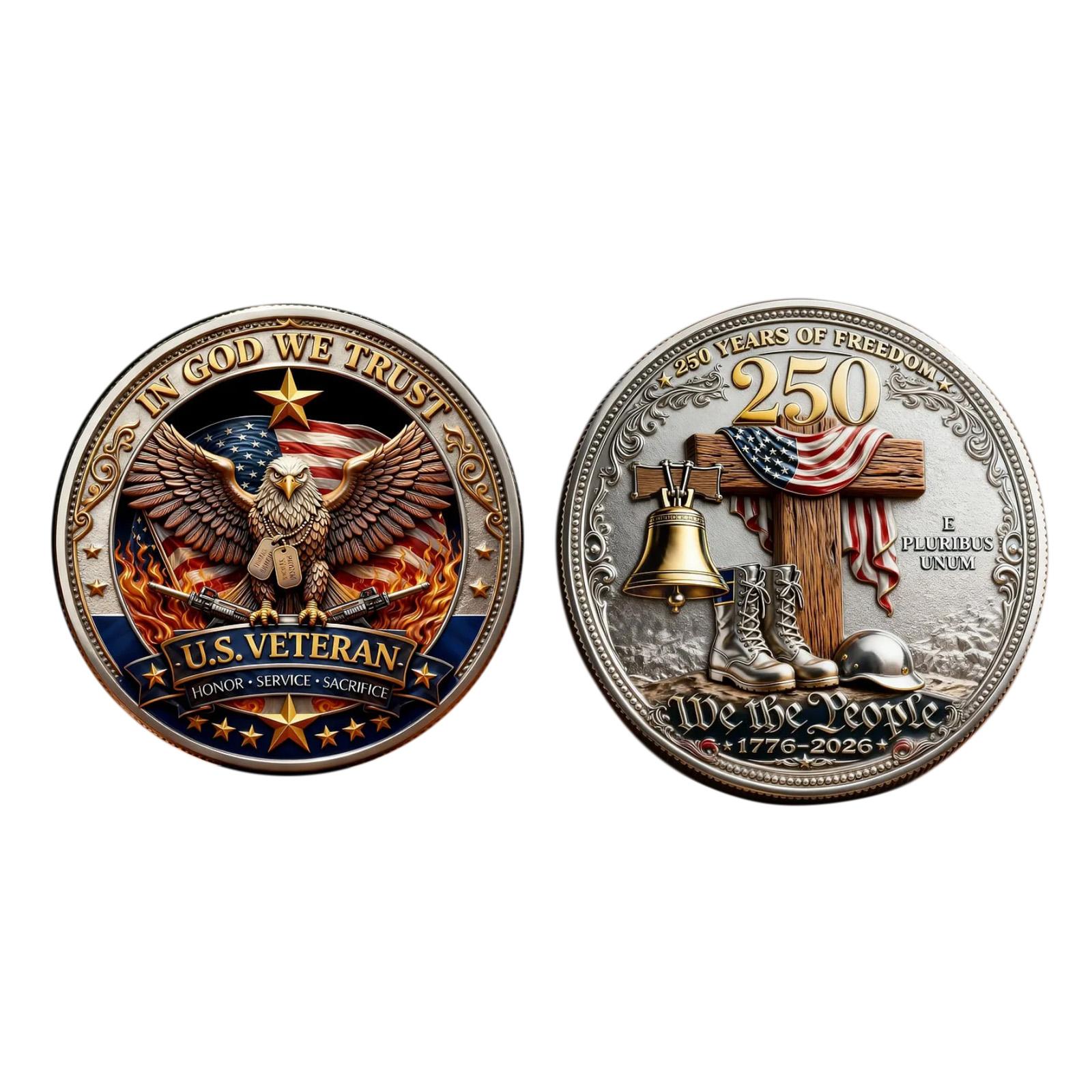 

Honoring Heroes — Commemorative Coin (Anniversary Edition) One Size