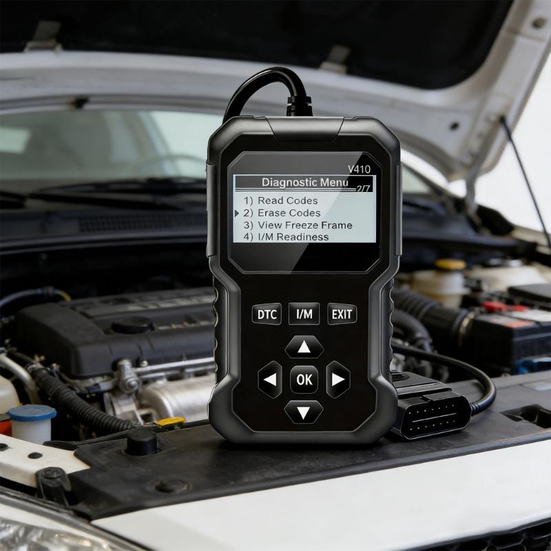 Industrial OBD2 Diagnostic Scanner High Resolution Display Multiple Language Compatibility Car Diagnostic Tool