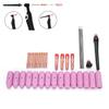 37-teiliges WIG Verschleißteilset Schweißbrenner-Kit Gaslinse Düse für WIG WP-17 WP-18 WP-26F SR-17 SR-26