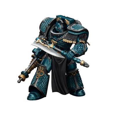 JOYTOY Warhammer Horus Heresy Alpha Legion Lernean Terminator Konverteringsstråle Action Fullt Monterad (med Cannon) Figur, Ledad,