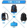 VASCHY Kids' Backpack, Lightweight Backpack for Boys, Elementary School, Kindergarten, and Preschool, A4 Size, Perfect for School Trips and Daycare, C