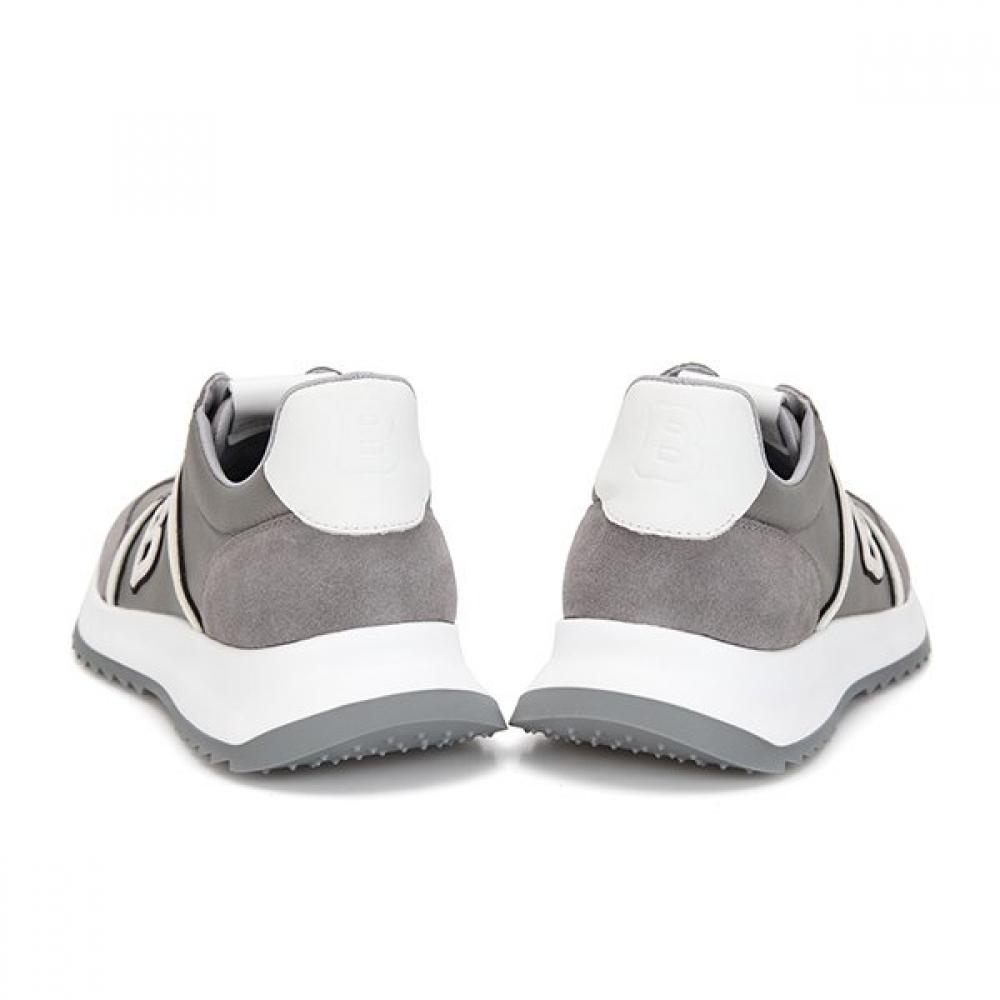 Barbara Cowhide Suede Casual 3cm Men Sneakers Bmf101gy