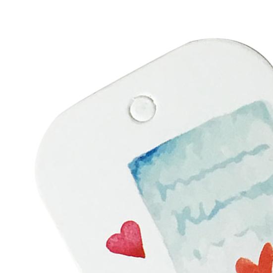 50 Pcs Gift Hanging Apply Decorations Labels Easy To Exquisite Workmanship Paper Hanging Tag Pendant