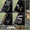 Clapperboard Case For Samsung Galaxy A35 A15 A55 A53 A33 A13 A36 A56 A26 A16 A22 A32 A52 A54 A34 A05 A06
