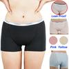Bavlněné menstruační kalhotky Dámské nepropustné boxerky Spodní prádlo Ženské menstruační období Boyshorty Kalhotky Žena Kalhotky Panti