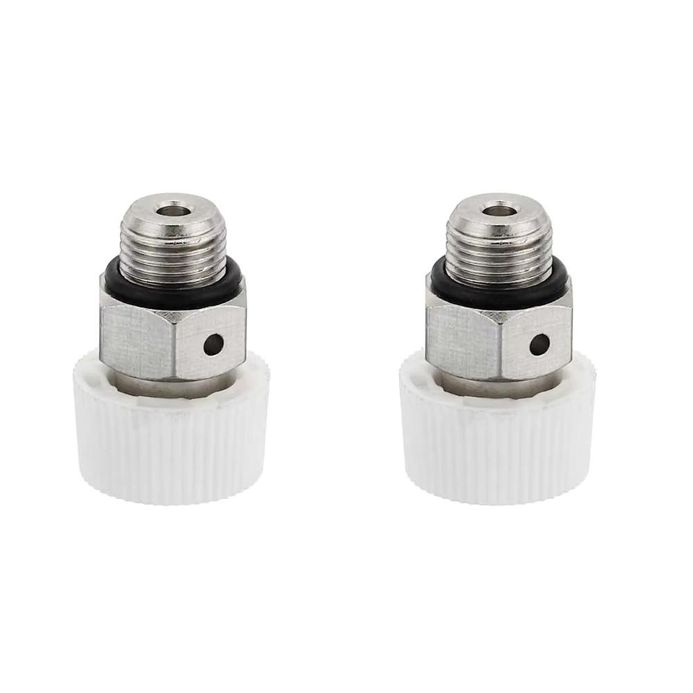 1/8" 1/4" 3/8" 1/2" 3/4" Chauffage Radiateur Ventilation Filetage Mâle Argenté Nickelé air Accessoires de Plomberie