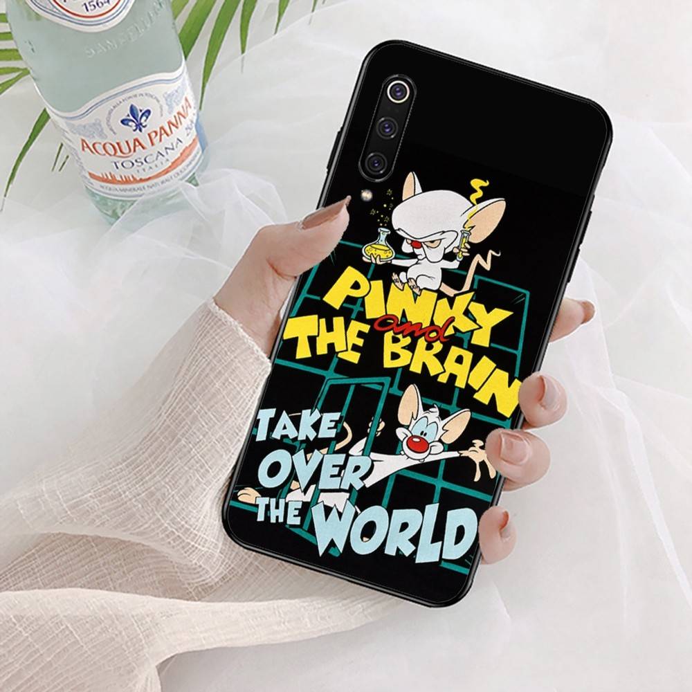 Pinky And The Brain Phone Case For Xiaomi Mi 5X 8 9 10 11 12 Lite Pro 10T PocoX3pro PocoM3 Note 10 Pro Lite