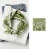 Spring And Summer Satin Long Scarf For Women Sunscreen Shawl Fashionable Beauty Scene Satin Long Scarf Versatile Travel Scarf