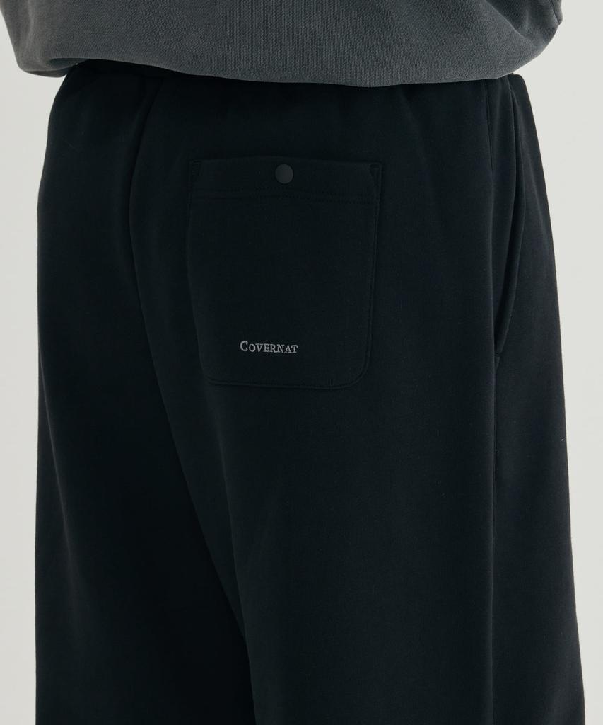 COVERNAT Signature Symbol Parachute Sweatpants Melange Gray