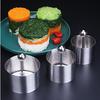 Changbaosen Stainless Steel Round Rice Ball & Food Mold Set