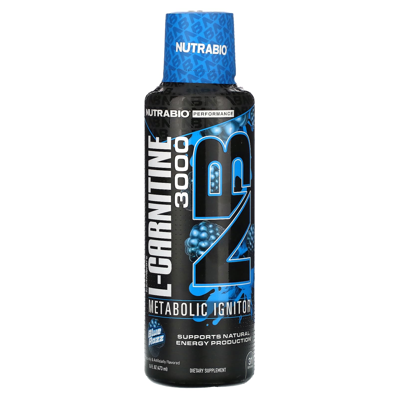 

Leanshots L-Carnitine 3000, Blue Razz Flavor, 473Ml (16Fl Oz)