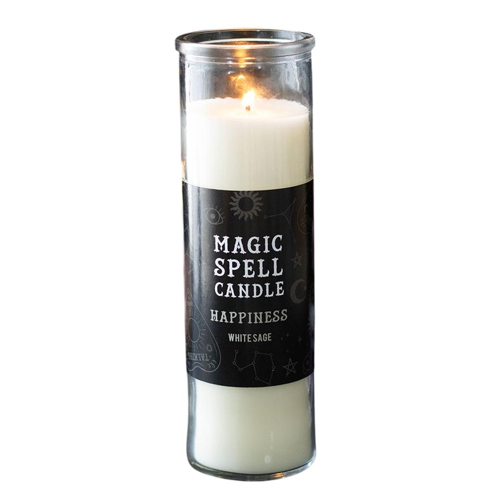 Something Different Magic Spell Happiness White Sage Tube Candle