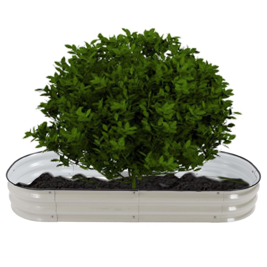 Raised Garden Bed Kits with Open Bottom Safe Edges Thicken   Garden Raised Planter Box for Vegetables Flower