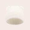 0-2year Baby Knitted Hat Kids Solid Color Woolen Pullover Cap Boys Girls Infant Winter Warm Beanies Basic Toddler Crochet Bonnet