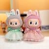 Bow Sequined Gauze Dress Clothing for 17cm Doll Outfit Accessories Kids Gift Dress Up Animal Accessories