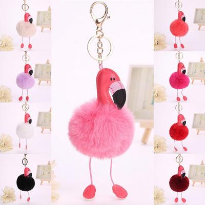 Plyšový přívěsek Flamingo Přívěsek na klíče Přívěsek na klíče Přívěsek na klíče Kabelka Dekorace do auta