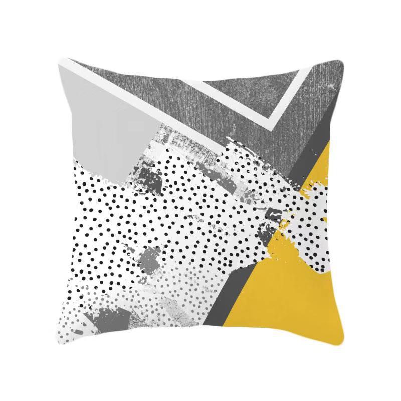 Yellow Pillow Pillow Case Pillow Car Cushion Sofa Pillow Nordic Sofa Cushion Pillow