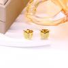 Exquisite Double-Layer Matte Butterfly Stud Earrings