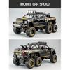 1/28 Ford Raptor F150 Alloy Car Model Diecast Toy Metal Modified Off-Road Vehicles Car Model Sound Light Collection Kids Gifts
