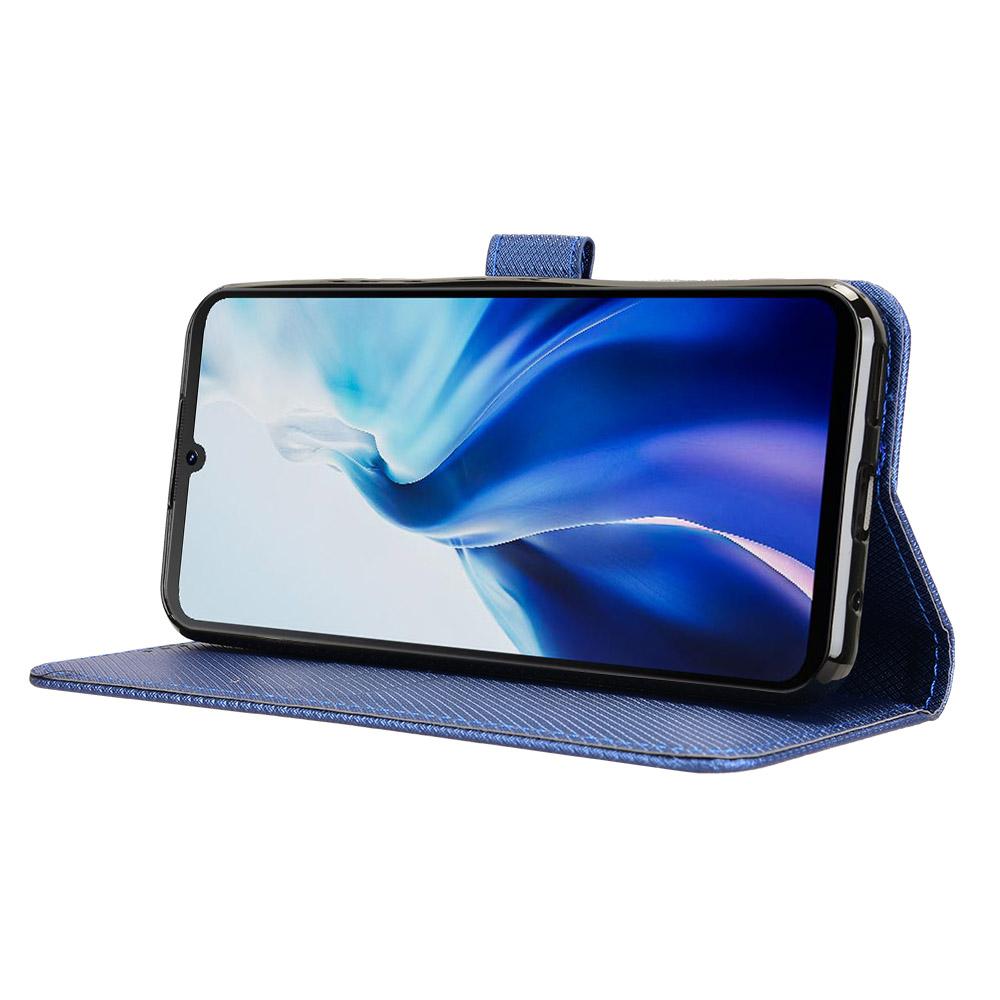 For Cubot A30 Case PU Leather Diamond Texture Wallet Phone Cover