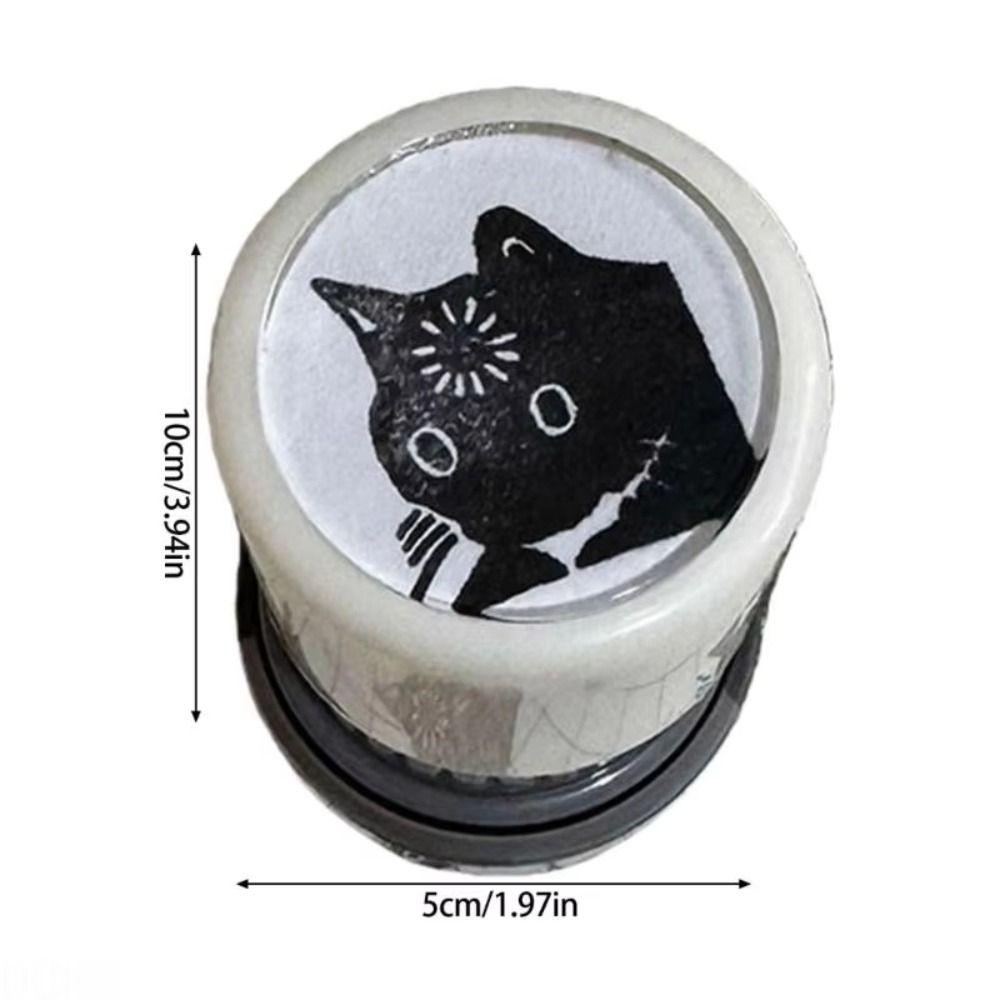 DIY Decoration Funny Kitten Seal Expression Downtime Cat Stamps  Hand Account Decoration
