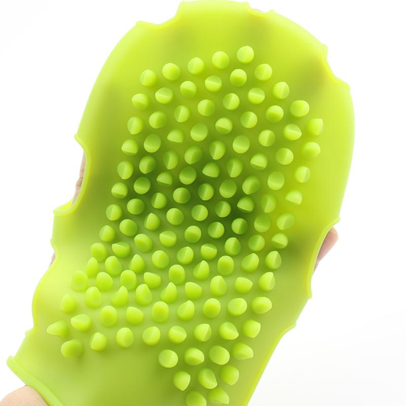 Massage Glove Bath Towel Silicone Bath Brush Skin Clean Silicone Bath Brushes Shower Gloves Bath Scrub Remover Body Exfoliating