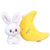 Nosefeeder Moon Bunny Plush Toy With Star Shape Pillow For Gift And Home Decor