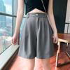 Korean Retro Women's Loose Wide-Leg Mid-Length Summer Shorts