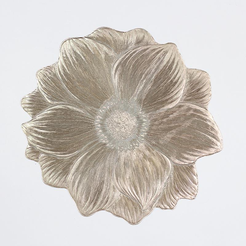 European Style PVC Heat-Resistant Placemat: Washable, Waterproof, and Anti-Scald for Luxury Dining 38CM