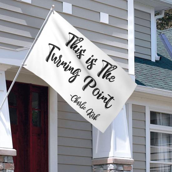 Yousheng Charlie Flag Anti-Wind Double Sided Freedom Banner UV Resistant Patriotic Garden Flag for Outdoor Decoration