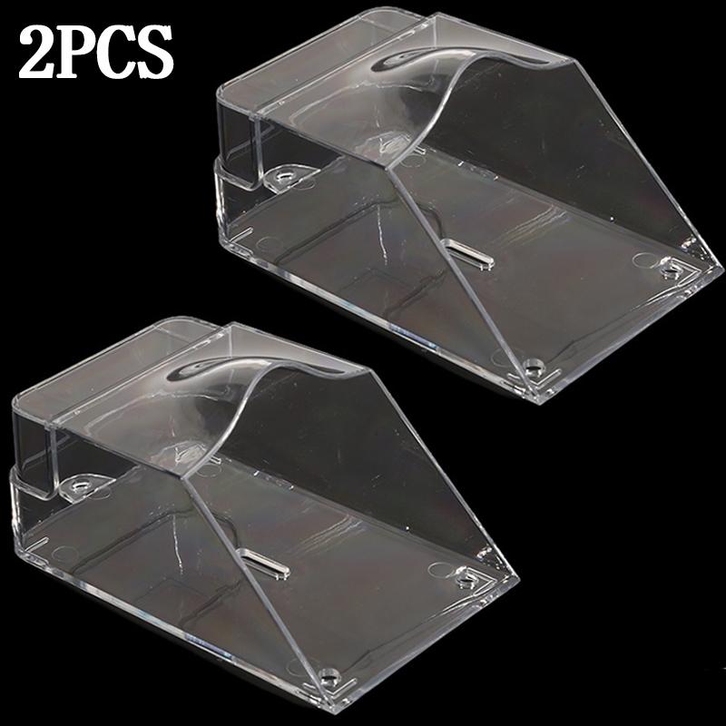 Wasserdichte Abdeckung für drahtlose Türklingel Türklingel Klingelton Taste Transparent Türklingel Schutzabdeckung für Heim-Türklingel NEU