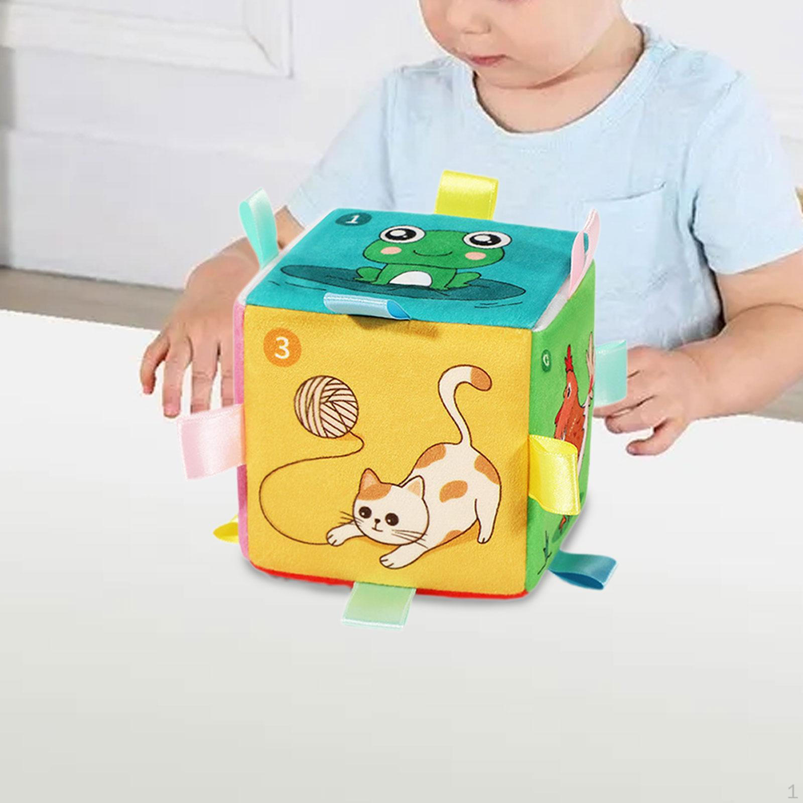 

Baby Busy Cube Activity Early Education Багатоцільова сенсорна іграшка для подорожей animal