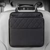 Keep Your Car Neat With Multiple Pocket Compartments Leather Seating Back Organizers Storage Bag For Family Long Journey