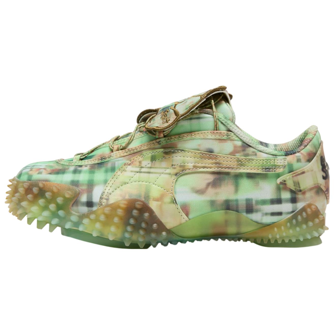 

Puma Женские кроссовки Collina Strada x Mostro с принтом по всей поверхности, зеленый, яблочно-газированный, розовый, 401823-01 36