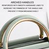 Trendy Waterproof Women Handbag Adjustable Crossbody Strap Magnetic Closure Daily Use Shoulder Bag