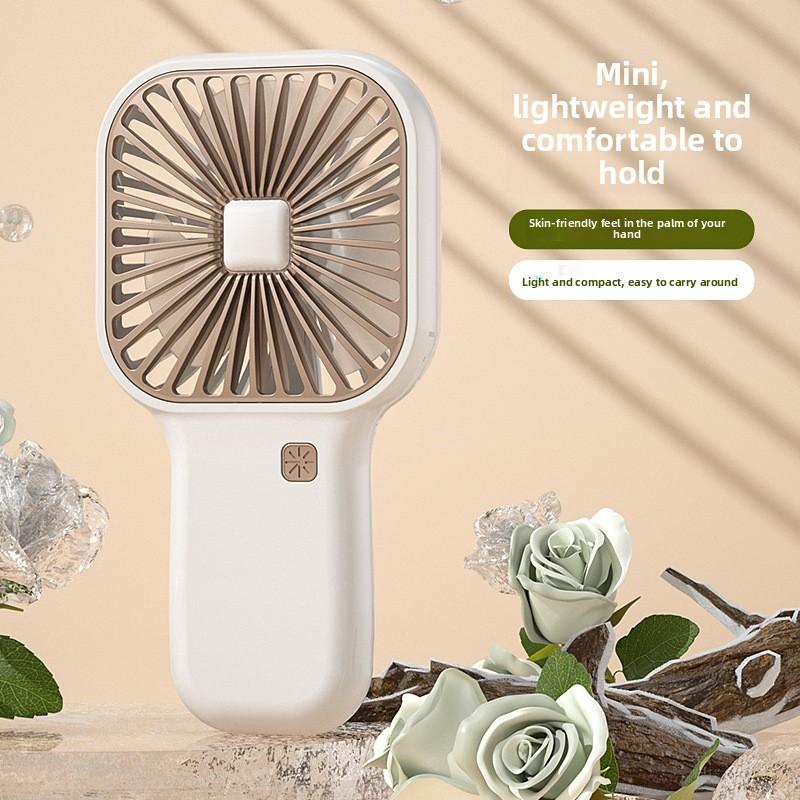 Mini Portable Cold-Soothing Handheld Fan - USB Charging Version - Compact Outdoor Ice-Cooling Handheld Electric Fan with 6 Speed Settings