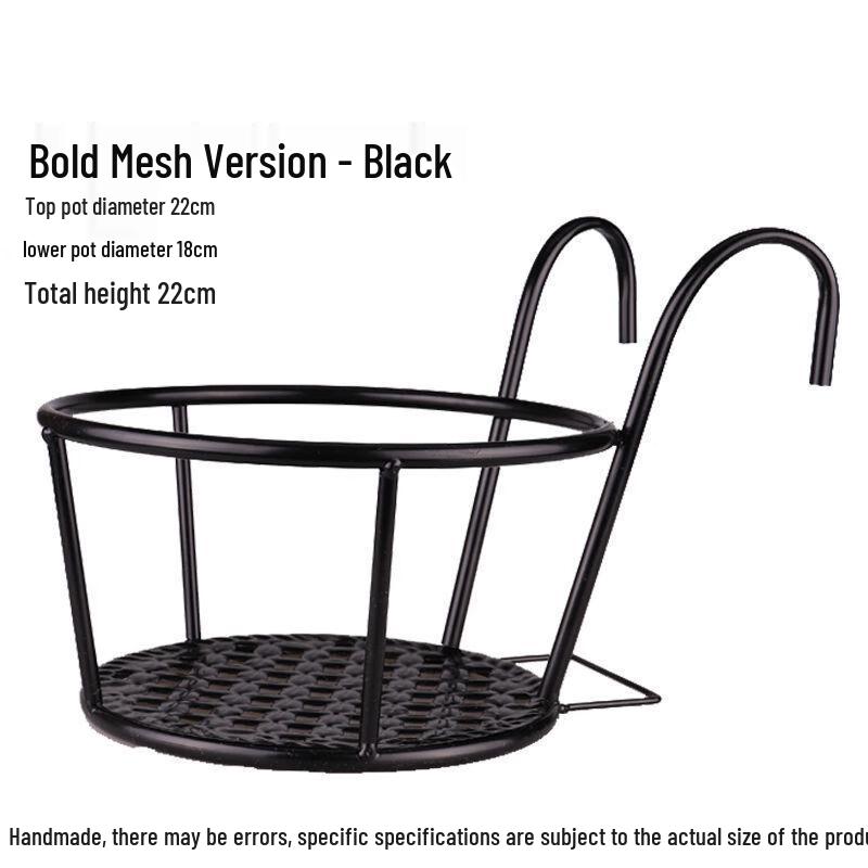 Настенная кованая подставка для цветов