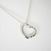 [Used] TIFFANY 925 Open Heart Pendant/Necklace/j10-3