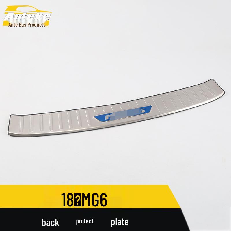 2018 MG6 Rear Bumper Protector Trunk Guard Plate Sticker