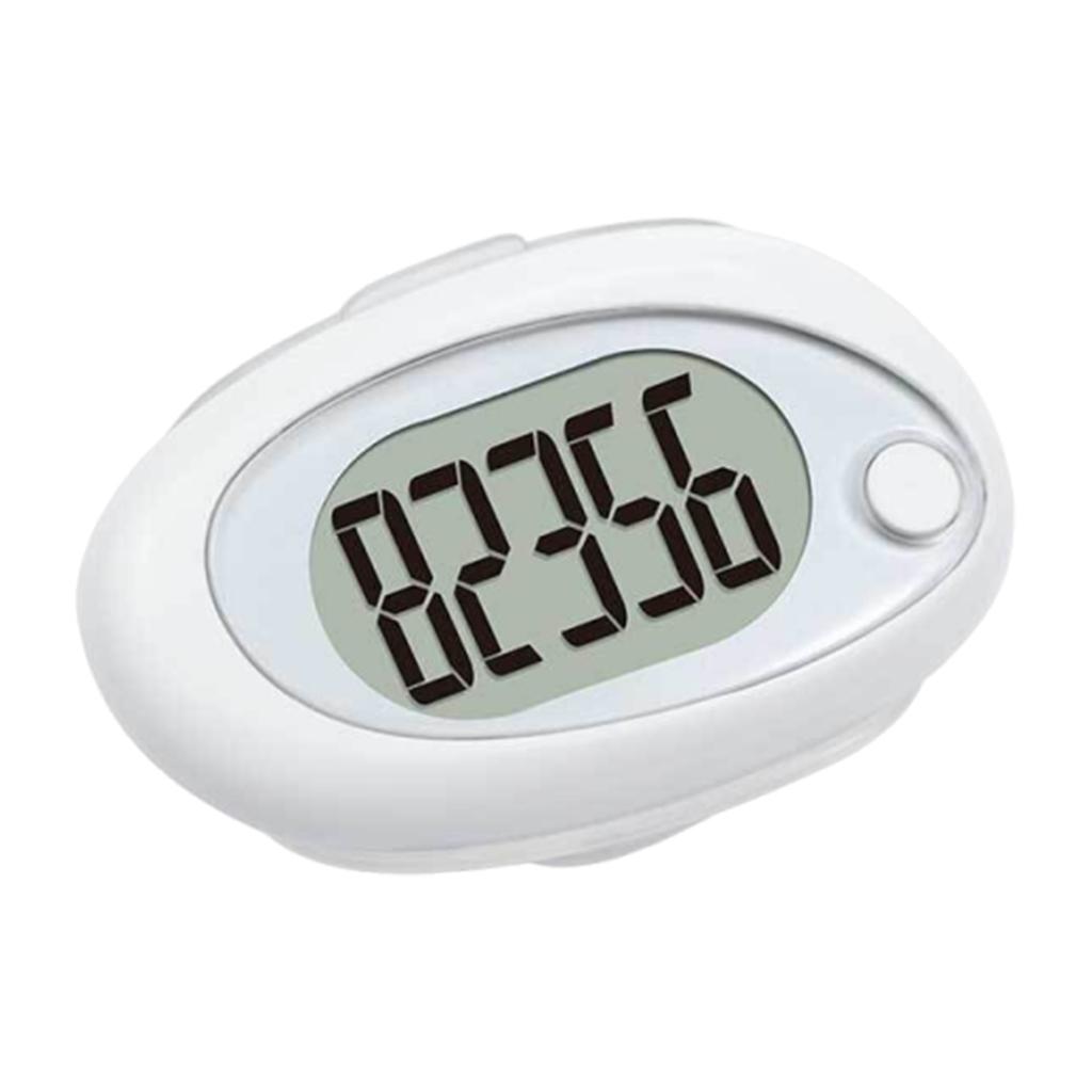 Accurate Pedometer with Large Display Step Counter with Removable Clip Lanyard Reusable Pedometers Small for Walking Hiking