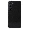 For Samsung Galaxy S23 Textured PU Leather Hybrid Slim Case Soft TPU Hard PC Protective Phone COVER with Ultra Fibrillar Lining