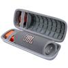 co2CREA Storage Case for JBL Flip 7/Flip 6/Flip 5/Flip 4 Bluetooth Speakers (Hard Case, Gray)