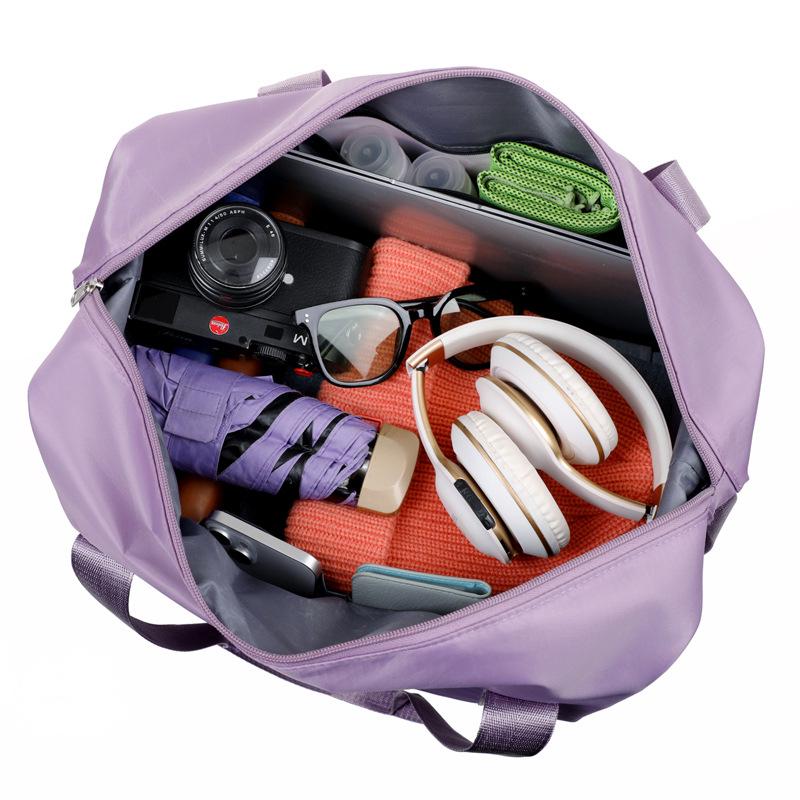 Expandable Waterproof Travel Bag with Universal Wheels – Large Capacity for Business, Student, or Maternity Use, Featuring Wet/Dry Separation