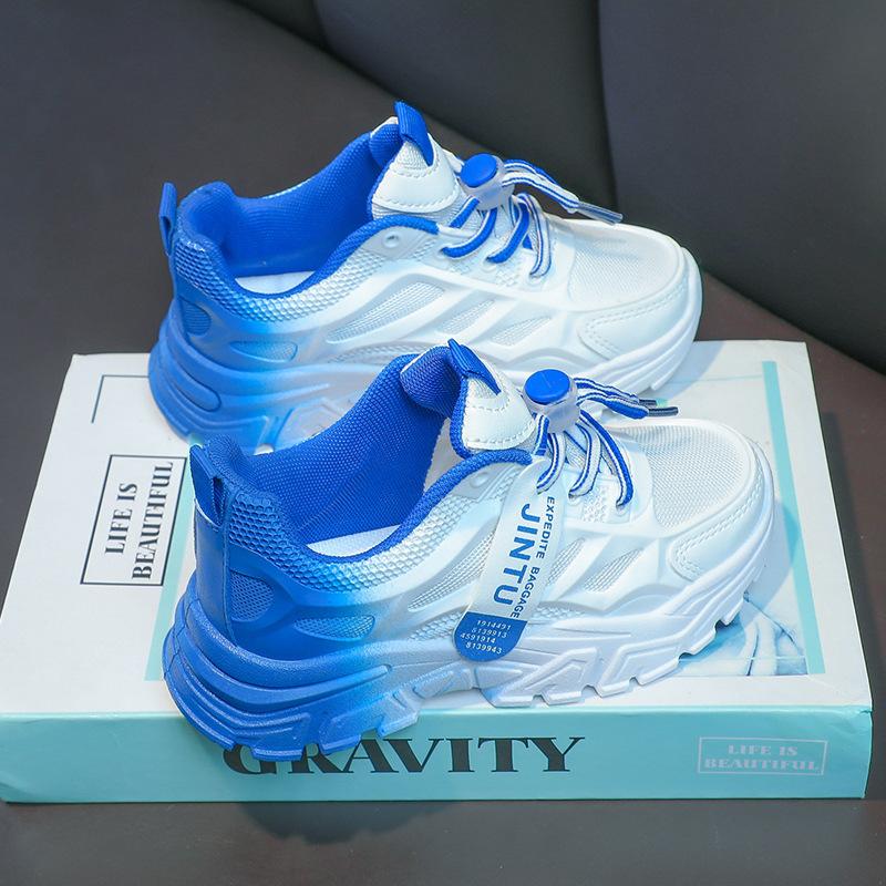 

2025 весна и осень новые мальчики легкие кроссовки папы детская мода мягкая подошва белые туфли девочки повседневная спортивная обувь тренд 37