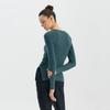 Huit Long Sleeve Tee Holeline Slit Htwtl3k07t