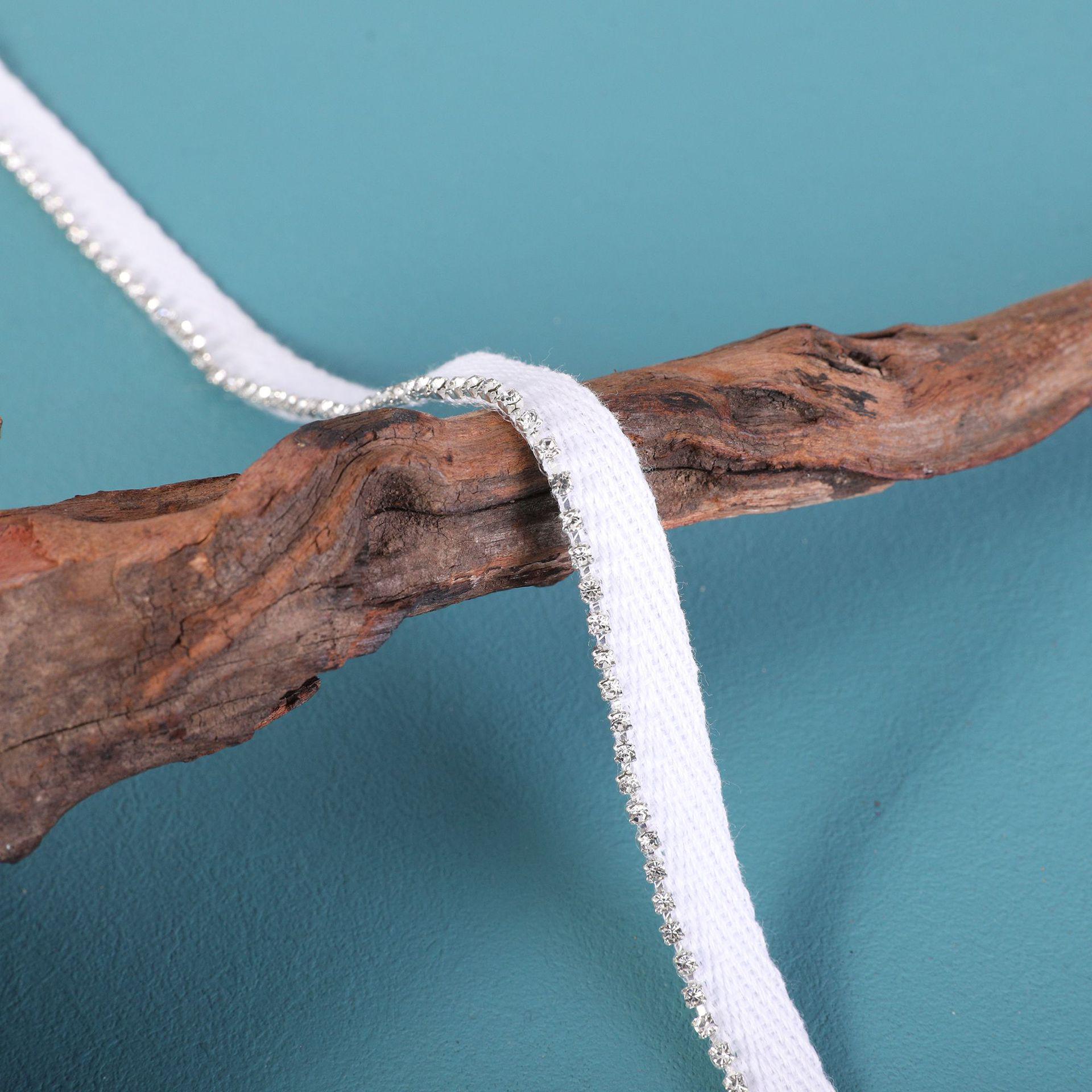 

Ручная работа, отделанный бисером край воротника в стиле ароматизатора с антизацепляющимися полосками из стразов для самостоятельной сборки одежды