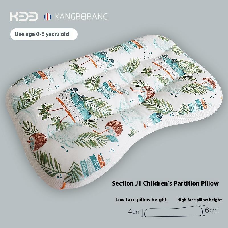 

0-6-12 лет Детская подушка с рисунком для детского сада Подушка для учеников начальной школы Детская дышащая прямоугольная подушка 0-6 years old