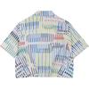 New FILA X PENGPIDUZHONGXIN SS24 Shirt Women's All Over Print F11W438408F-ZA