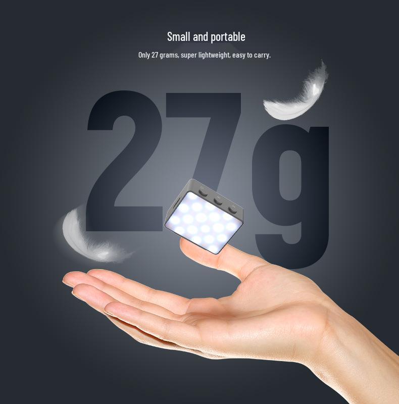 NEEWER M24 Dual-Color Fill Light for POCKET 3 Camera, Magnetic Soft Light for Easy Photography.