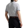 Polo Ralph Lauren Ribbed Knit Striped Button Short Sleeve Polo Shirt Men tops 710971044-002